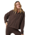 Alpine Zip Fleece Jacket in Java
