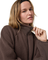 Alpine Zip Fleece Jacket in Java