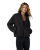 Canyon Insulated Sporty Jacket in Black