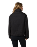 Canyon Insulated Sporty Jacket in Black