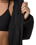 Canyon Insulated Sporty Jacket in Black