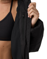 Canyon Insulated Sporty Jacket in Black
