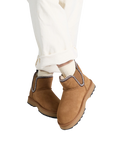 The Emu Womens Higgie Boots in Chestnut