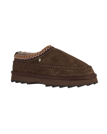 The Emu Womens Sharky Adventure Scuff Slippers in Chocolate