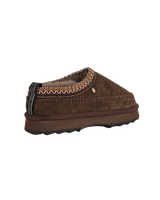 The Emu Womens Sharky Adventure Scuff Slippers in Chocolate