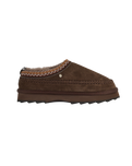 The Emu Womens Sharky Adventure Scuff Slippers in Chocolate
