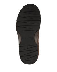 The Emu Womens Sharky Adventure Scuff Slippers in Chocolate