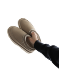 The Emu Womens Sharky Adventure Scuff Slippers in Sand