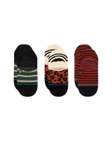 The Stance Womens Fate No Show Socks (3 Pack) in Black