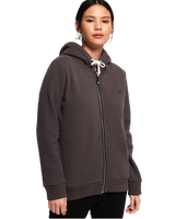 The Superdry Womens Orange Label Elite Zip Hoodie in Grey Anns Cottage Ann s Cottage