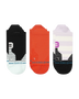 The Stance Womens Break Mid Tab Socks (3 Pack) in Multi
