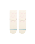 The Stance Womens Hearts Lowrider Socks in Ivory