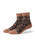 The Stance Womens Love Leopard Lowrider Socks in Brown