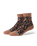 The Stance Womens Love Leopard Lowrider Socks in Brown