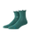 The Stance Womens Ruffle Icon Quarter Crew Socks in Teal