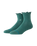 The Stance Womens Ruffle Icon Quarter Crew Socks in Teal