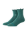 The Stance Womens Ruffle Icon Quarter Crew Socks in Teal