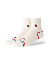 The Stance Womens So Sweet Lowrider Socks in Ivory