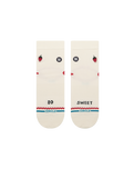 The Stance Womens So Sweet Lowrider Socks in Ivory