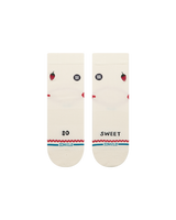 The Stance Womens So Sweet Lowrider Socks in Ivory