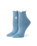 The Stance Womens Pop Ruffle Icon Quarter Socks in Blue