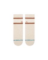 The Stance Womens Womens Boyd Slub Quarter Socks in Cream