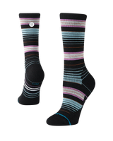 The Stance Womens Rockford Light Wool Crew Socks in Berry