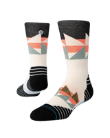 The Stance Womens Tri Wool Crew Socks in Black