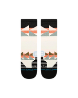 The Stance Womens Tri Wool Crew Socks in Black