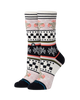 The Stance Womens Winter Bloom Crew Socks in Lilac
