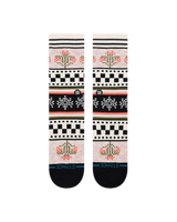 The Stance Womens Winter Bloom Crew Socks in Lilac
