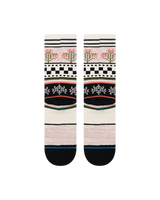 The Stance Womens Winter Bloom Crew Socks in Lilac