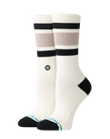 The Stance Womens Womens Boyd Crew Socks in String Grey