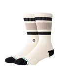 The Stance Womens Womens Boyd Crew Socks in String Grey