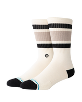 The Stance Womens Womens Boyd Crew Socks in String Grey
