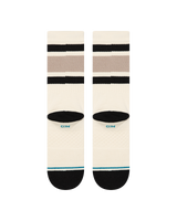 The Stance Womens Womens Boyd Crew Socks in String Grey