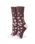 The Stance Womens Floral Dreams Crew Socks in Brown