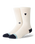 The Stance Womens Heart Crew Socks in Canvas