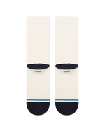 The Stance Womens Heart Crew Socks in Canvas