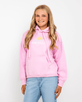 Girls Cornwall Hoodie in Baby Pink