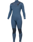 Revo 4/3mm Chest Zip Wetsuit in Slate