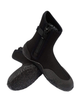 Junior Zip Wetsuit Boots in Black