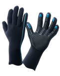 The Alder Matrix 3mm Wetsuit Gloves in Black