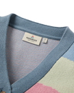 The Passenger Womens Scenic Knitted Cardigan in Scenic Stormy Blue