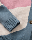 The Passenger Womens Scenic Knitted Cardigan in Scenic Stormy Blue