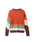 The Passenger Womens Scenic Knitted Cardigan in Scenic Chestnut
