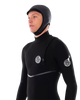 The Rip Curl Flash Bomb 3mm Open Face Wetsuit Cap in Black