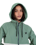 Bondi Spray Jacket in Agave Green