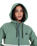 Bondi Spray Jacket in Agave Green