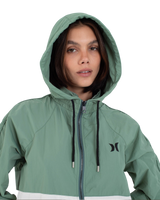 Bondi Spray Jacket in Agave Green